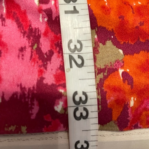 Michael Kors Floral‎ Dress W/Logo Buttons Sz 6 - Picture 11 of 13